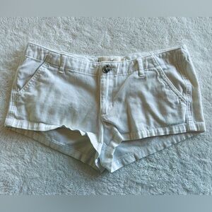 Hollister Vintage Women's White “Shorty” Shorts